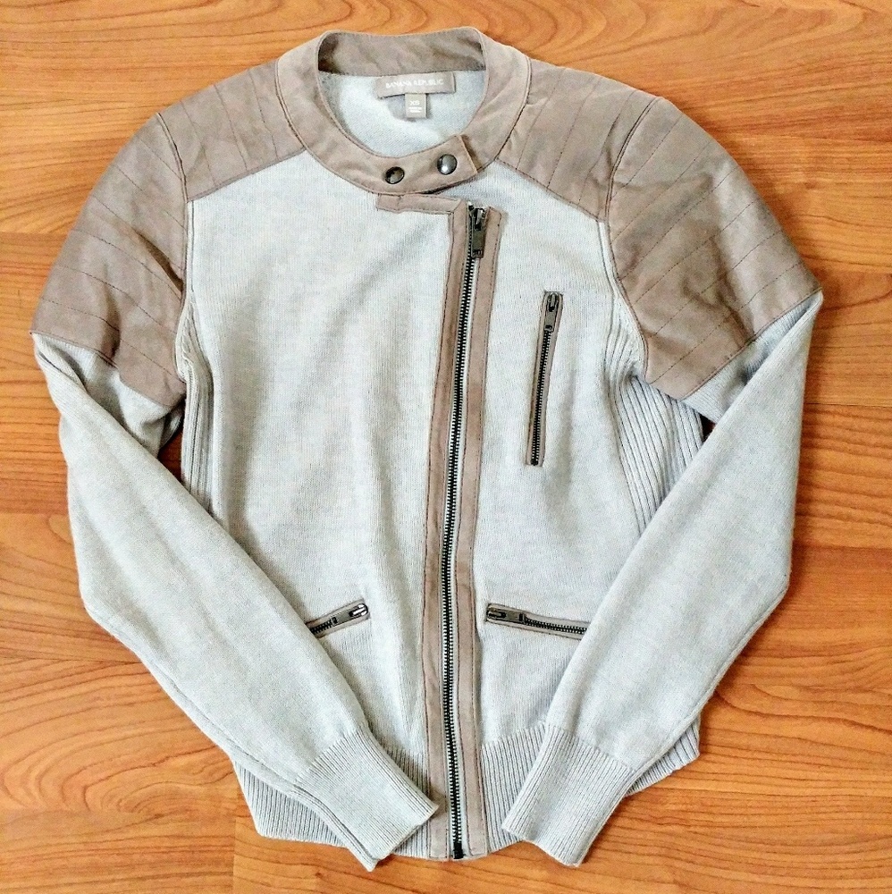 ⚡FINAL ⬇⚡BANANA REPUBLIC BOMBER JACKET!